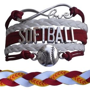 Softball Bracelet & Headband Set
